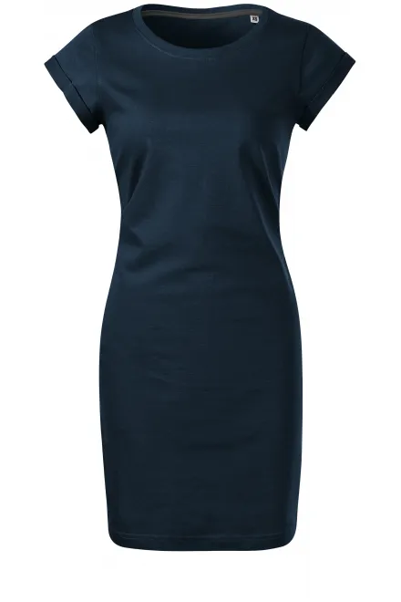 Ženske obleke za vsak dan - temno modra, M