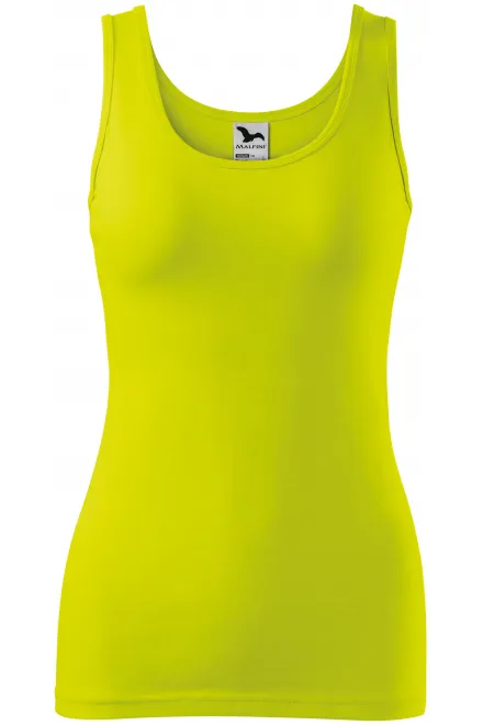 Ženske singlet - apno zelena, M